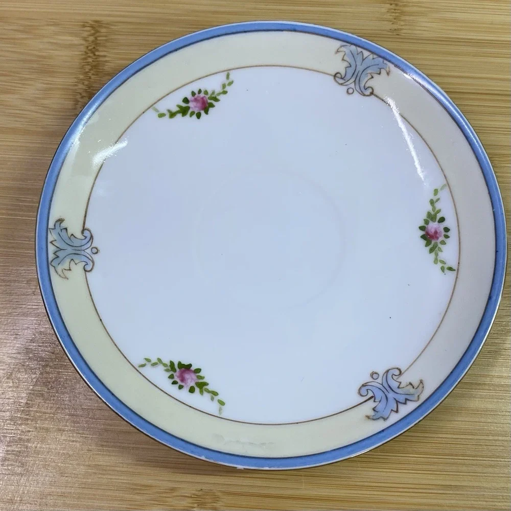 Noritake Blue‎ Wreath Mark Salad Plate 5.5